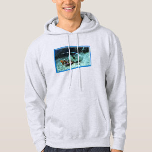 Stingray in motion - Photographic design    Hoodie