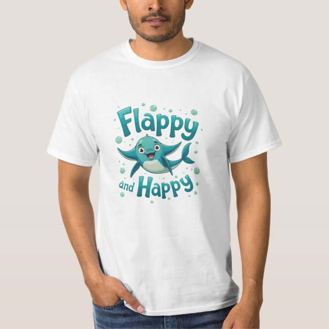 Stingray Lovers Gift Idea T-Shirt (Front)