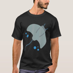 Stingray Manta Ray Retro Vintage Ocean Water Anima T-Shirt