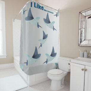 Stingray Ocean Adventure Shower Curtain
