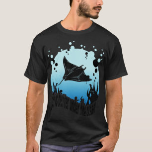 Stingray Ocean Marine Life Biology Scuba Diving Sn T-Shirt