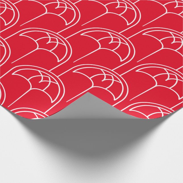 Stingray Pattern  Wrapping Paper (Corner)