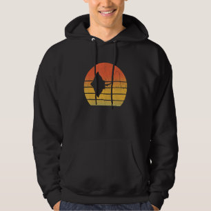Stingray Retro Vintage 60s 70s Sunset Wild Animal Hoodie