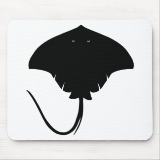 Stingray Silhouette Mouse Mat