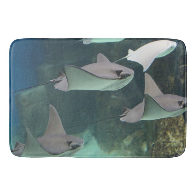 Stingray Surprise Bath Mat (Front)