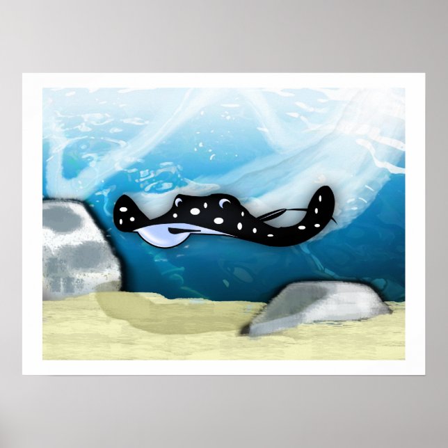 Stingray Swoop Print (Front)