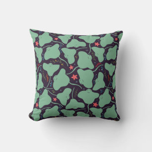 Stingrays Pattern Cushion