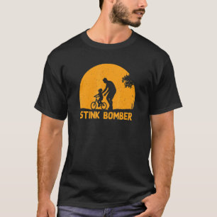 Stink Bomber Dad Humour Daddy Gross Joke T-Shirt