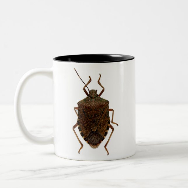 Stink Bug Two-Tone Coffee Mug (Left)