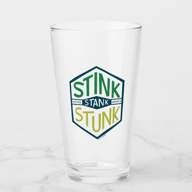 Stink Stank Stunk Badge Glass (Front)