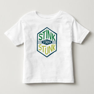 Stink Stank Stunk Badge Toddler T-Shirt