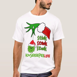 Stink Stank Stunk Funny Christmas T-Shirt