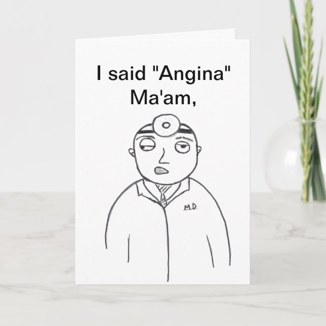 Stinkeye Doctor Get well card (Front)