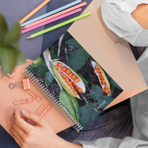 Stinking Iris Orange Berries Botanical Notebook