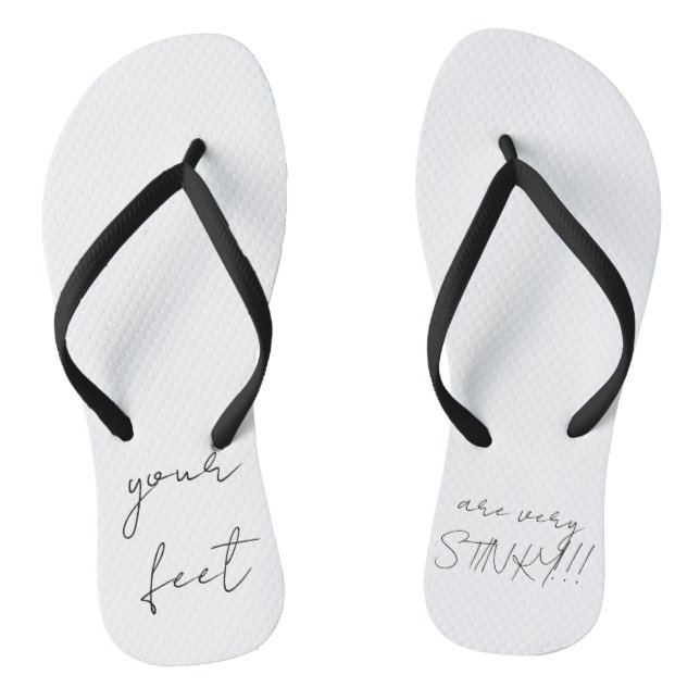 Stinky feet flip-flops flip flops (Footbed)