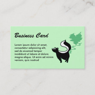 Stinky Love Skunk Business Card