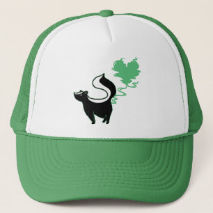 Stinky Love Skunk Trucker Hat