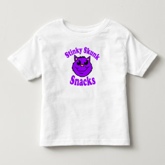 Stinky Skunk Snacks Toddler T-Shirt