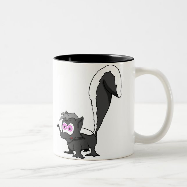 Stinky Two-Tone Coffee Mug (Right)