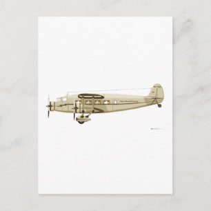 Stinson Airliner Model U Postcard