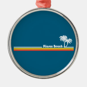 Stinson Beach California Metal Tree Decoration