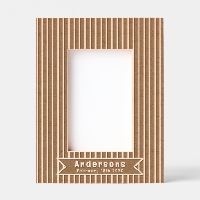 Stipes Personalised Etched Frames (Front)