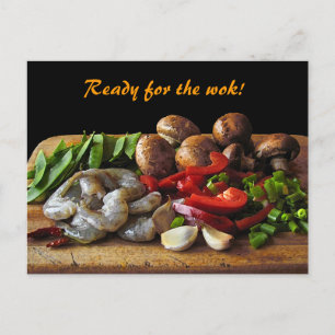 Stir Fry Postcard