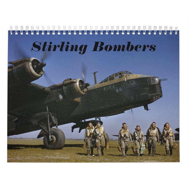 Stirling Bombers Calendar (Cover)