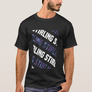 Stirling Camo Pattern Purple Camouflage T-Shirt