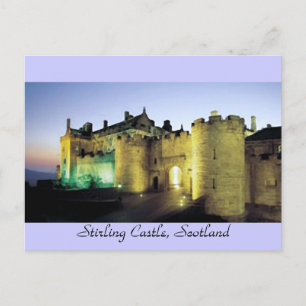 Stirling Castle at Dusk  Postcard