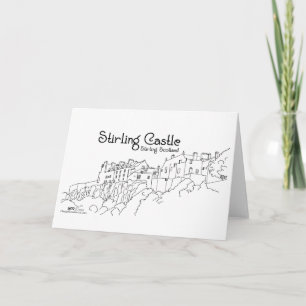 Stirling Castle Scotland Card