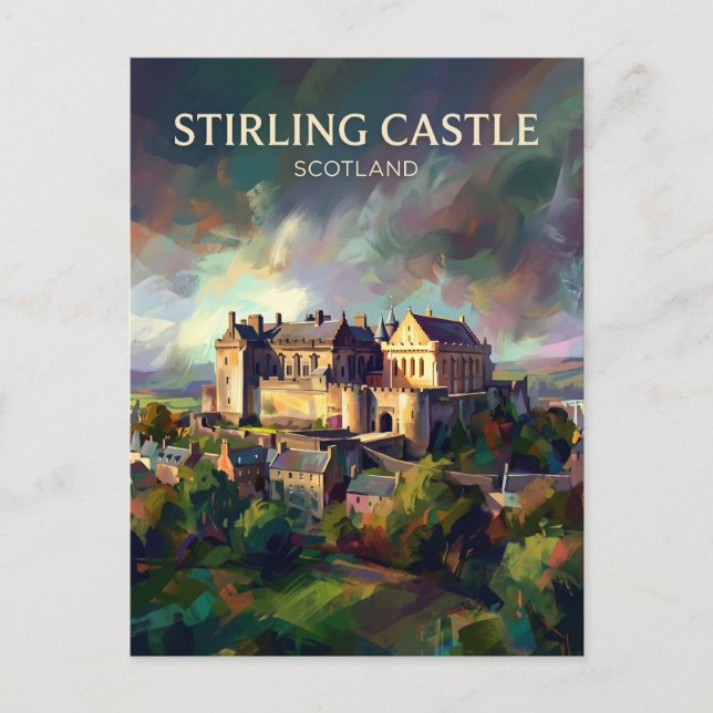 Stirling Castle Scotland Postcard (Front)