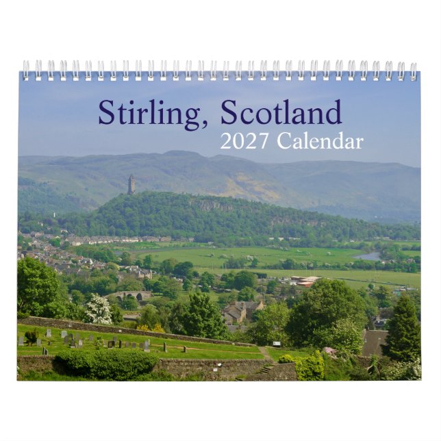 Stirling Scotland 2026 Calendar (Cover)