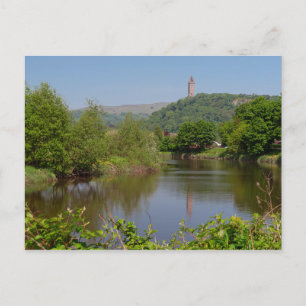 Stirling Scotland Scenic River View Postcard