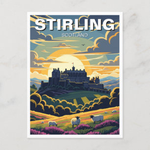 Stirling Scotland Travel Postcard