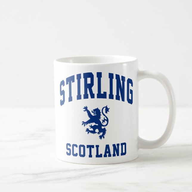 Stirling Scottish Coffee Mug (Right)