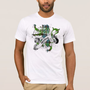 Stirling Tartan Lion T-Shirt