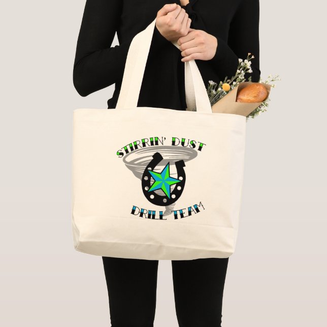 Stirrin' Dust Large Tote Bag (Front (Product))