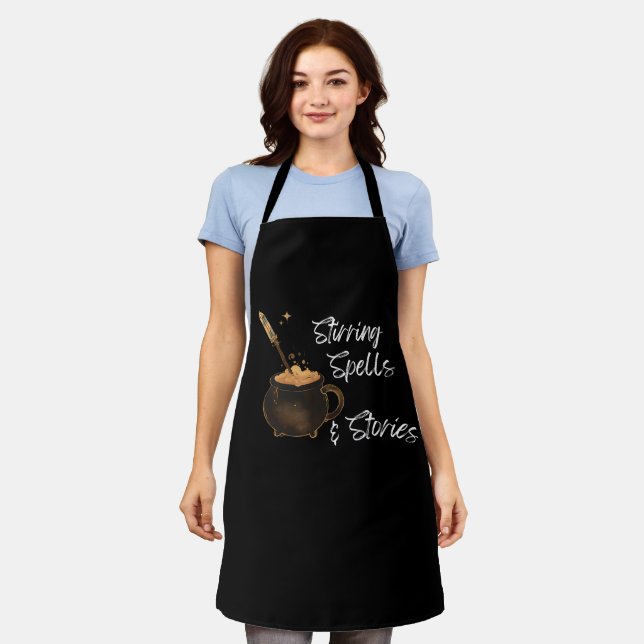 Stirring Spells & Stories Apron (Worn)
