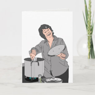 "stirring the pot" greeting card