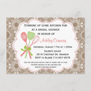 Stirring up fun invitation