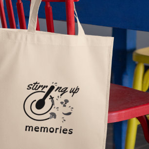 Stirring Up Memories Food Lover Chef Cook Gift Tote Bag