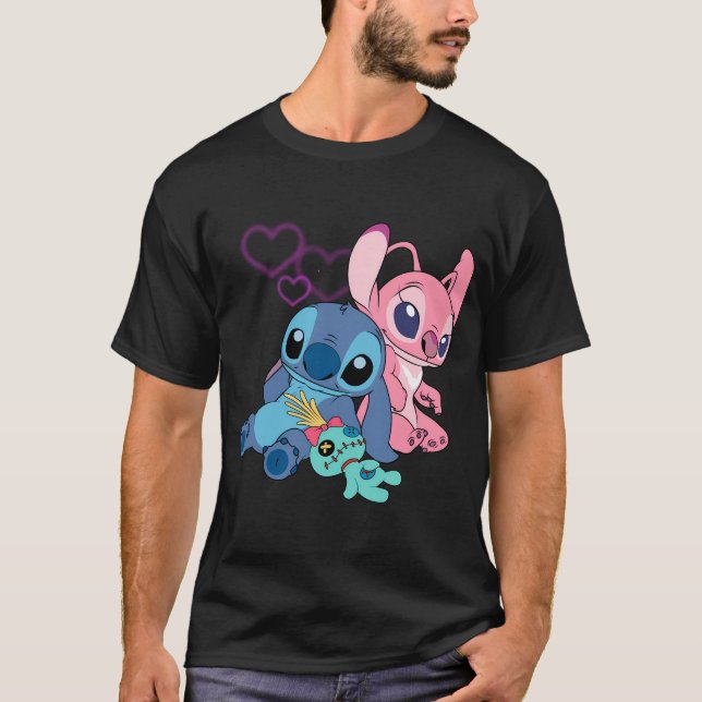 Stitch  Angel  T-Shirt (Front)