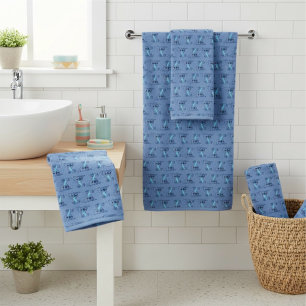Stitch Bath Towel Set
