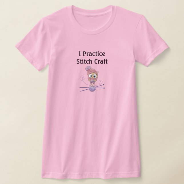Stitch Craft  T-Shirt (Laydown)