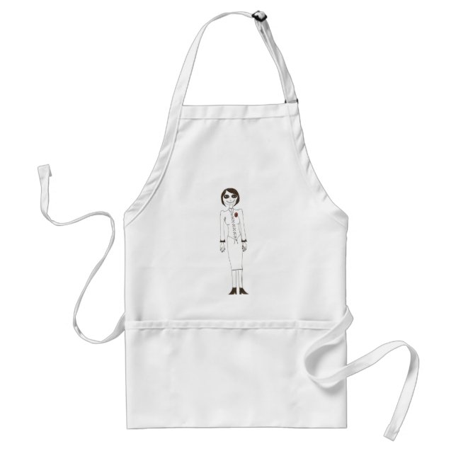 Stitch creepy standard apron (Front)