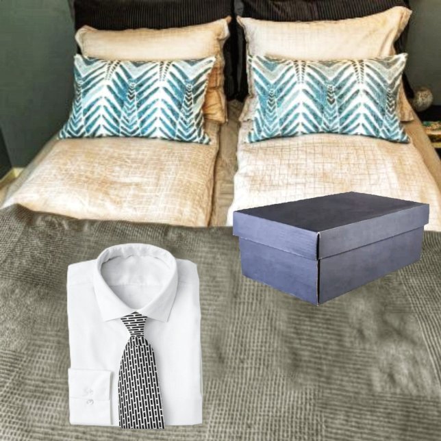 Stitch in Asphalt Tie (This Stitch In Asphalt design, is perfect for the office, and after hours!)