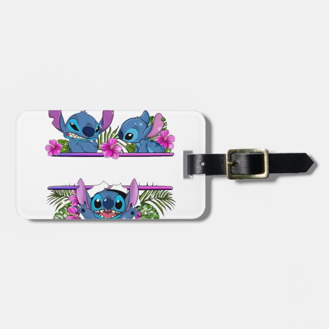 Stitch Luggage Tag (Front Horizontal)