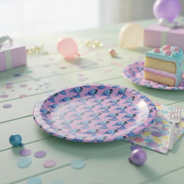 Stitch Paper Plates (Creator Uploaded)