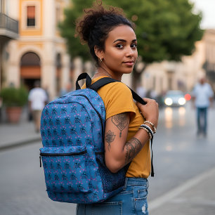 Stitch Printed Backpack